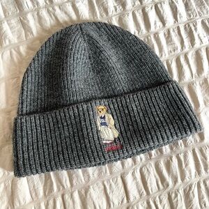 Polo by Ralph Lauren Charcoal Beanie
